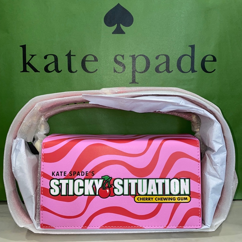 Kate Spade 3D bubblegum crossbody NWT